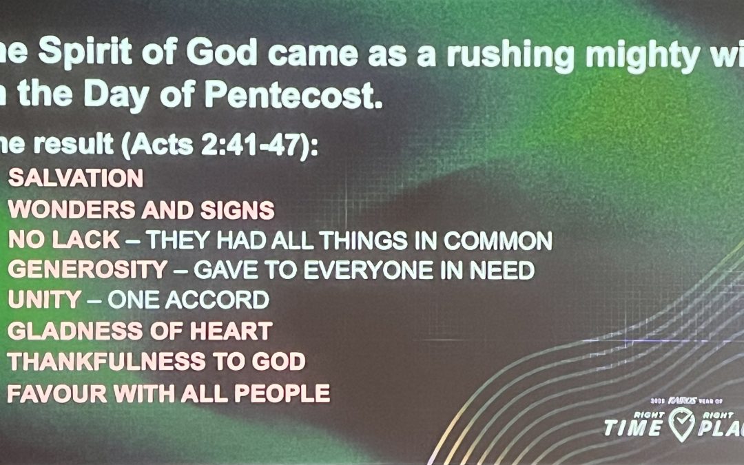 East Campus Sermon Note